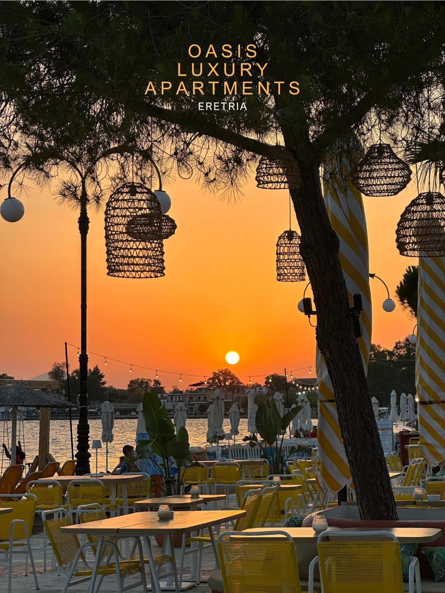 Oasis Luxury Apartments Erétria Buitenkant foto