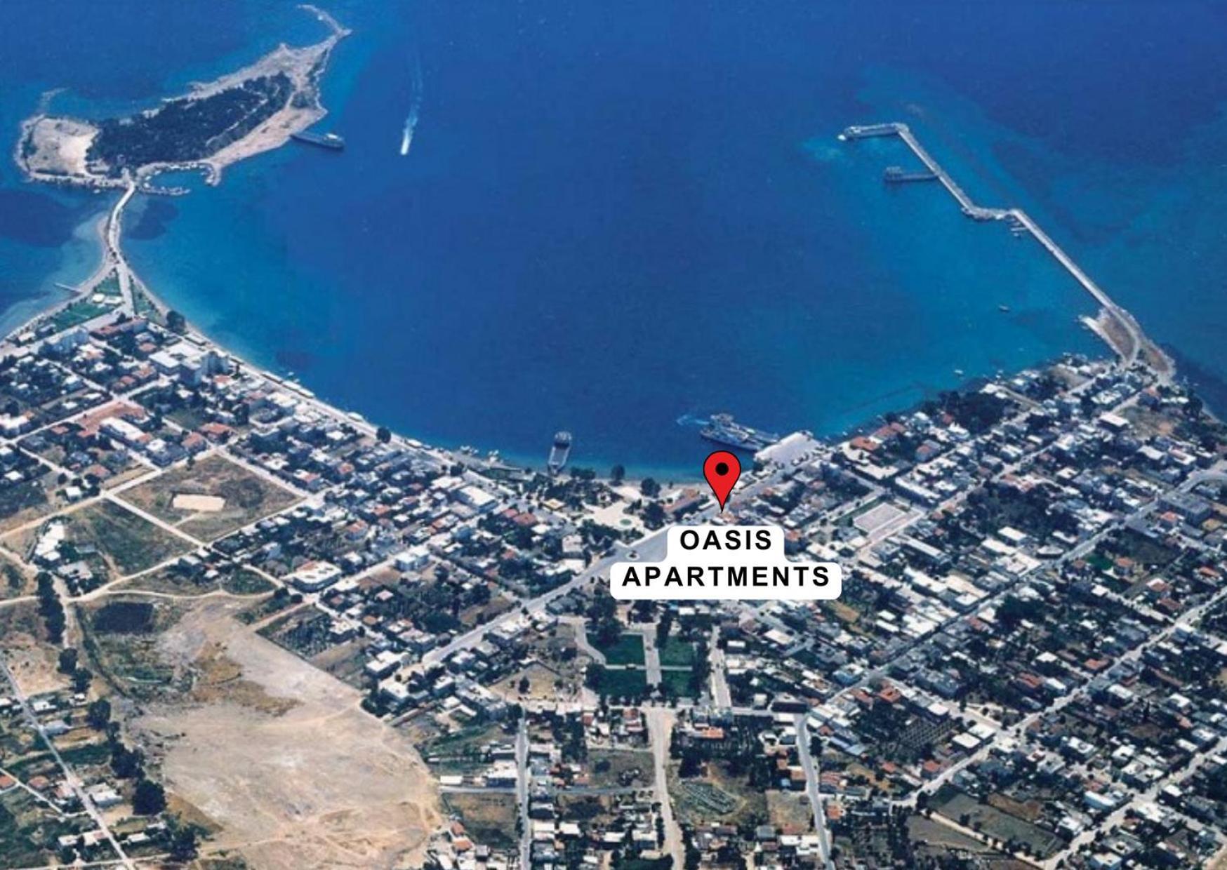 Oasis Luxury Apartments Erétria Buitenkant foto