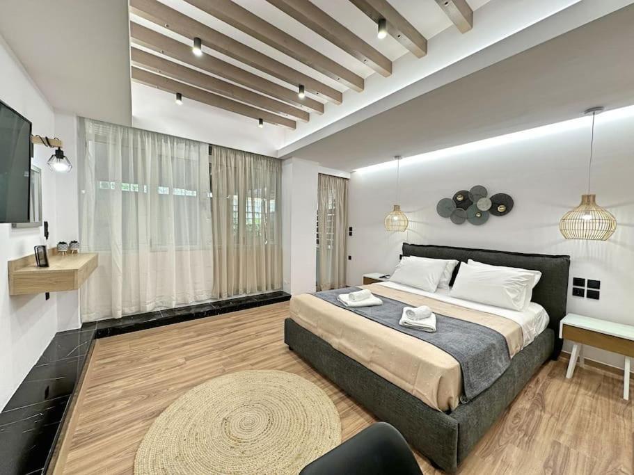 Oasis Luxury Apartments Erétria Buitenkant foto